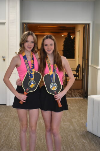 Pickleball Is A Big ‘Dill’ For Twin Wheeling Sisters